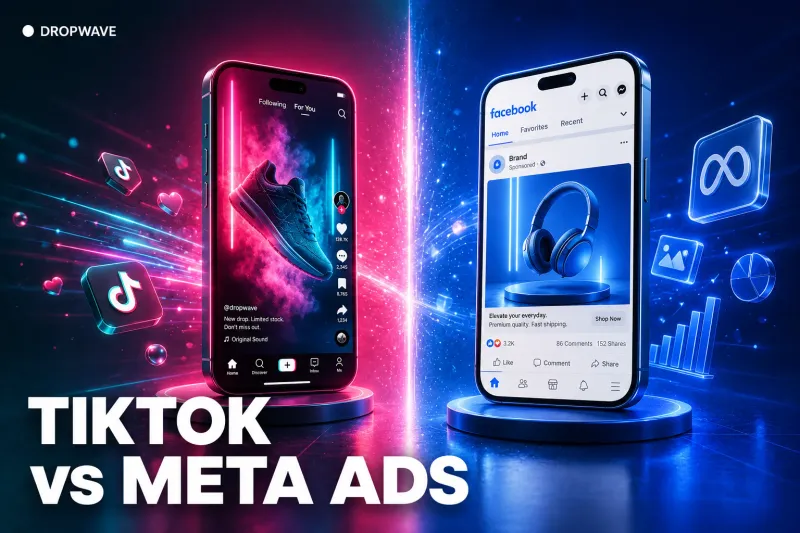 TikTok Ads vs Meta Ads for Dropshipping in 2026